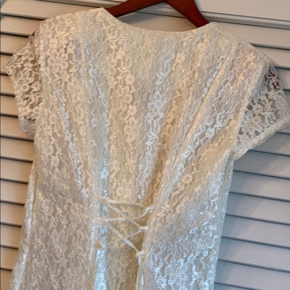 Vintage 90s lace dress - Picture 3 of 10